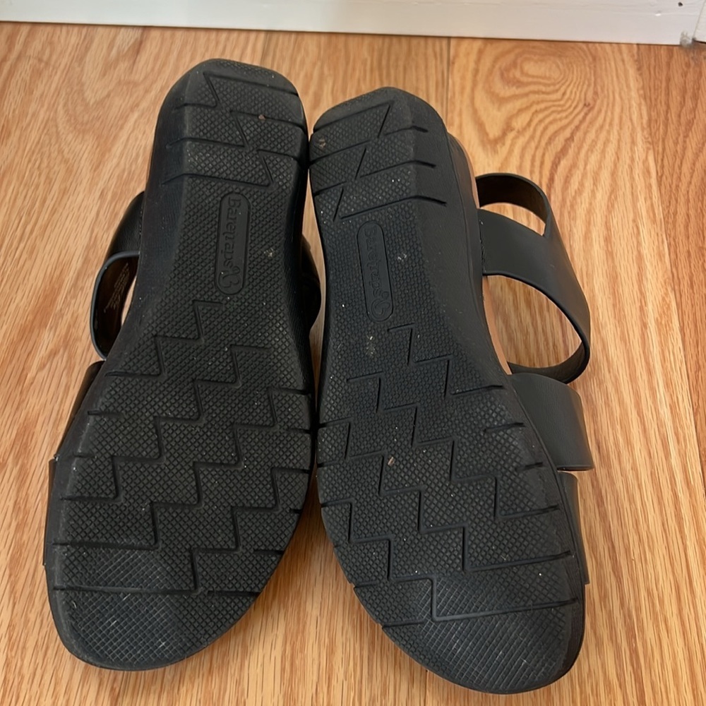 Baretraps women’s 6.5 M Caley black wedge sandals. - Picture 7 of 10